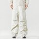 thumbnail image 1 of Pantalones largos para hombre, con protección solar, color liso, cintura elástica y cordón ajustable., 1 of 8