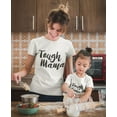 thumbnail image 3 of Tough Mama Tough Cookie Mother & Son Daughter Matching Set Mom & Child Shirts Mom White XX-Large / Child White 4T, 3 of 7