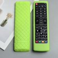 thumbnail image 6 of Silicone Remote Control Cover Glow in Dark 6.69x1.93x0.79 Inch, Anti-Slip Checkered Shockproof Protective Case for TV Remote Black Red Blue Luminous Green Purple White Precise Cutouts, 6 of 10