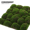 thumbnail image 3 of RENACLIPY Decorative Green Moss Wall Panel Foam 1 Piece Artificial Plant for Home Office Wall Art Decor, 3 of 8