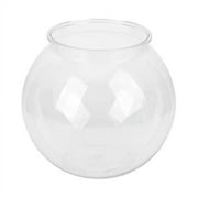 Plastic Fish Bowl, Unbreakable Small Round Fish, Heavy Duty Plastic Ivy Bowls Centerpiece for Candy, Carnival Games, Prizes, Centerpieces and Party Decoration Supplies (L)