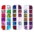 thumbnail image 2 of 3 Boxes Shiny Manicure Sequins Decorative Nail Sequins Unique Nails Stickers, 2 of 7