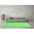 thumbnail image 3 of Ahgly Company Indoor Rectangle Oriental Emerald Green Traditional Area Rugs, 8' x 12', 3 of 4
