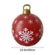 thumbnail image 3 of pstuiky Adorno navideño de 60 cm para exteriores, inflable navideño decorado, de PVC, para árbol de Navidad., 3 of 6
