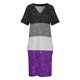 thumbnail image 3 of Vestido de mujer con bolsillo suelto y fondo de bandera del orgullo asxual con purpurina falsa falda para mujer, 3 of 6