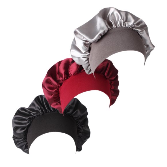 WRISTBIQUE 3Ud Gorro Chemo Para Mujer Tejido En Dacrón Que Conserva Peinados Y