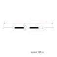 thumbnail image 2 of Cable Chicote Liberador De Cofre Compatible Con Toyota Yaris 2.7L 2007 2008 2009 2010 2011 2012 2013 2014 CAHSA Cable Chicote Acelerador, 2 of 6