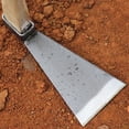 thumbnail image 2 of Hoe Hand Rake Garden Tool Tools for Gardening Outdoor Weeder Tilling Soil Wood Handle, 2 of 6