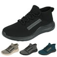 thumbnail image 3 of eczipvz Womens Running Shoes Women Wedge Shoes Breathable Mesh Sneakers Slip On Comfort Walking Shoes, 3 of 5