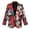 Abstract Petal Floral, variant on Blue Mandala Floral Pattern Women's Button Blazer Open Front Jacket Elegant Fitted Fashion Casual Work Coat Fully Lined Long Sleeve Jackets Work Office Business Suit Blazer, 2XL