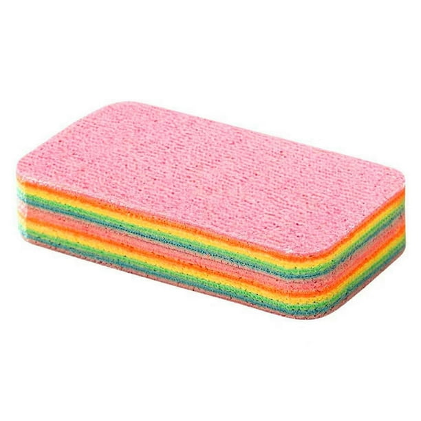 12-Layer Microfiber Sponge Block for Cleaning Drying Super Absorbent Dish Cleaning Sponge for Kitchen