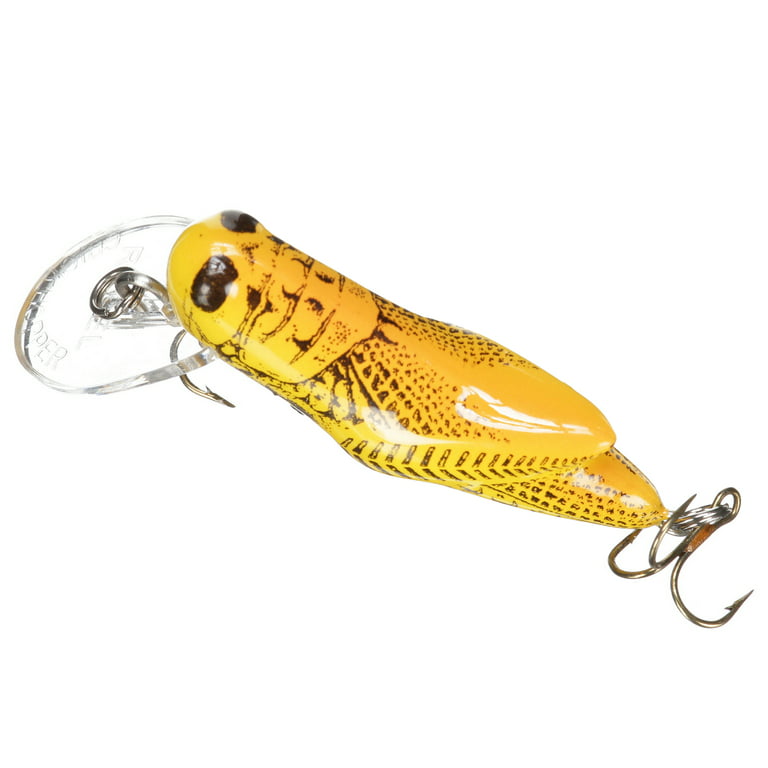 REBEL LURES DEEP WEE-R Fishing Lure • D9326 SILVER w/ YELLOW