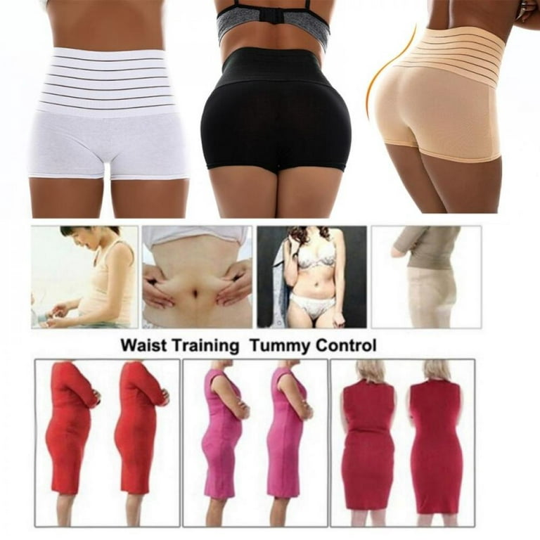 Deepwonder Women Seamless Shapers High Waist Slimming Tummy Control  Knickers Pants Panties Briefs Body Shapewear Lady Corset Underwear