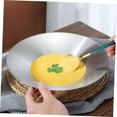 thumbnail image 2 of OULII Simple and Clean Serving Plate Stainless Steel Salad Plate for People who enjoy delicacies 1Set, 2 of 7