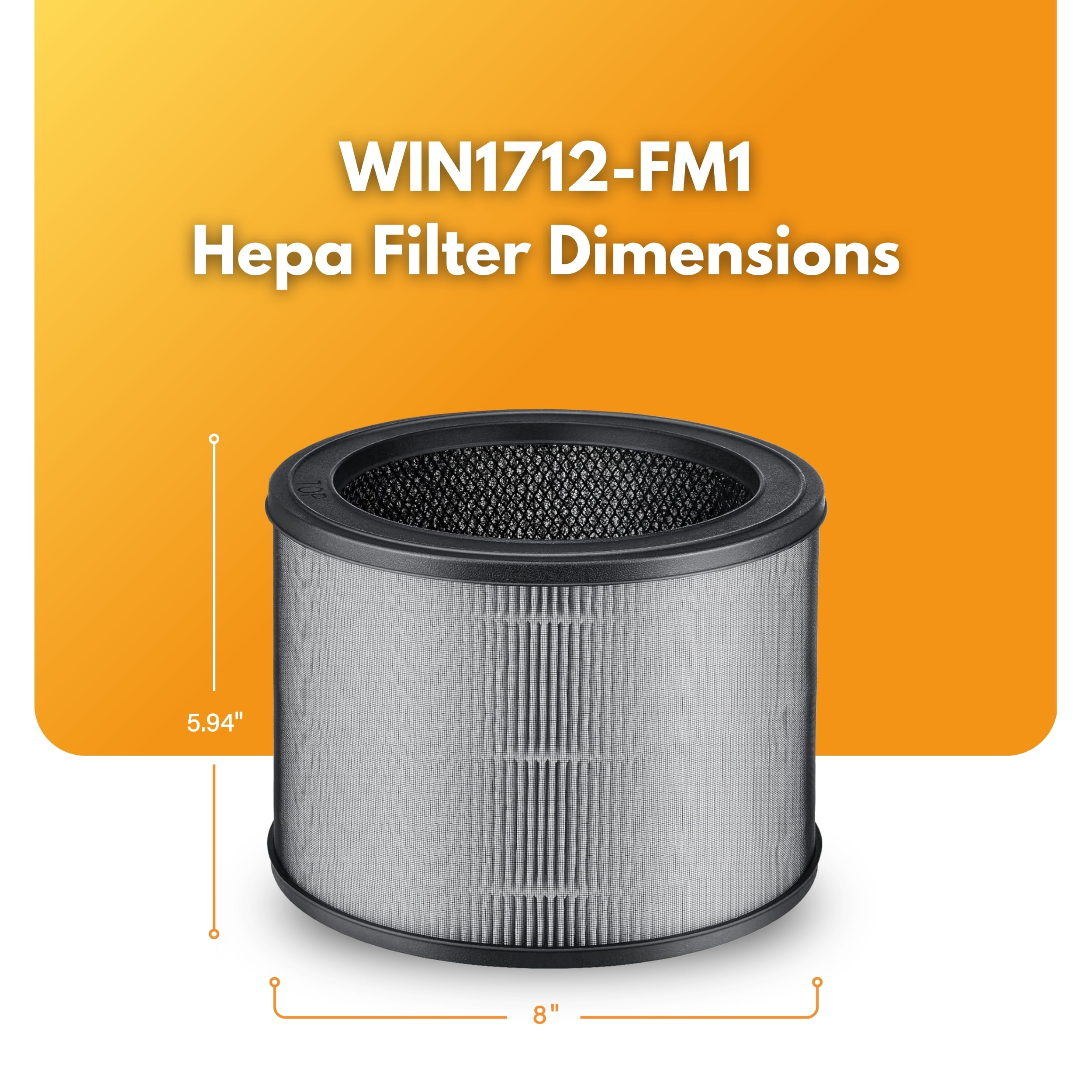 Filter-Monster Filter Bundle Compatible with Winix A320 and A321 Air Purifier, 1 HEPA Filter