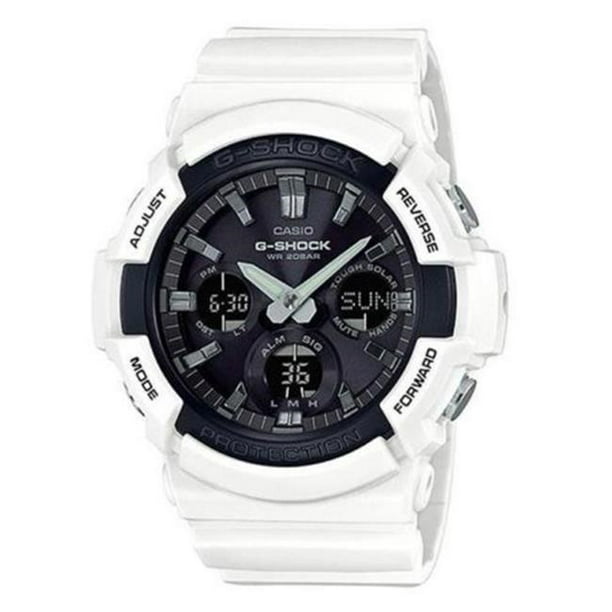 G-SHOCK - Casio Men's G-Shock Analog-Digital Tough Solar Watch, White