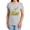 Athletic Heather, variant on JLA Flash Rough Distress Women's T Shirt, Royal, Large