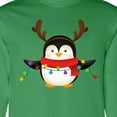 thumbnail image 4 of Inktastic Penguin Xmas Long Sleeve T-Shirt, 4 of 5