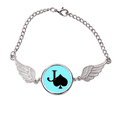 thumbnail image 1 of Peace Jack blackjack. Blackjack. Pulsera pulsera pulsera alas de ángel pulsera, 1 of 3