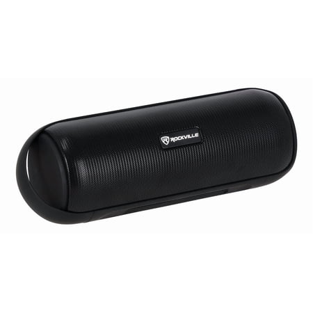 Rockville RPB25 40W Peak/15W RMS Portable Bluetooth Speaker TWS Stereo Pairing USB/SD/Aux/FM Micro USB Charging Water-Resistant for Outdoor and Indoor Use