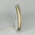 thumbnail image 2 of 3/8" Ivory with Gold Edge Organza Thin Pull Bow String Ribbon (25 Yard) Gift Wrapping Favor Decorating, 2 of 5