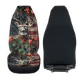 thumbnail image 5 of Jiueut Deer Wood American Flag Maple Leaf Print Seat Covers for Car, Anti-Slip Automotive Seat Covers Wear-Resisting 2pcs Vehicles Interior Accessories, Fit for Most Vehicle, Sedan, Truck, SUV, Van, 5 of 7