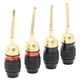 thumbnail image 3 of Conector de clavija de banana chapado en oro, Preffair 4PCS Conector de clavija de banana Conector de clavija de banana Altavoz de alta fidelidad Conector de clavija de banana Características de vanguardia, 3 of 8