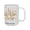 white, variant on 15oz 'Soft & Strong' Wheat Sheaf Ceramic Mug - A Rustic Charm Keepsake