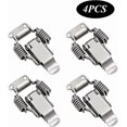 thumbnail image 3 of 4 Pieces Stainless Steel Clamp Latch Lever Lock Box Latch Lever Latch Door Hasp Toggle Latch Spring, 3 of 5