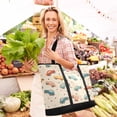 thumbnail image 3 of Large Hand-held Ice Pack Picnic Bag Insulation and Refrigeration Suitable for Shopping Picnics and Camping Mini Car, 3 of 8