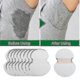 thumbnail image 1 of 100 paquetes de almohadillas para el sudor de las axilas, almohadillas para el sudor de las axilas aoeoun para mujeres y hombres, almohadillas desechables para las axilas para el sudor, 1 of 5