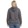 thumbnail image 3 of Women's & Women's Plus Mickey Mouse Hoodie Sweatshirt Pullover Charcoal Gray, 3 of 6