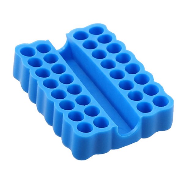 Herramientas Bit Tira Almacenamiento Destornillador Hexagonal Bit Almacenamiento La Tarjeta Broca Aire Cabeza Destornillador Enchufe Tira Adhesiva Suave