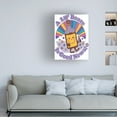 thumbnail image 4 of Canvas Wall Art - toddart 'Funshine Booze Good News' Wall Art for Living Room, Bedroom, or Office Décor by Trademark Fine Art - 24 x 32 Inches, 4 of 4