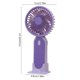 thumbnail image 3 of Mini ventilador portátil recargable por USB con 3 velocidades, ventilador pequeño para uso en interiores y exteriores, ligero con brisa suave en rosa, morado, caqui, verde, 3 of 6