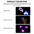 thumbnail image 4 of Púas De Guitarra Luminosas Con Cuentas Led Guitarra Eléctrica Púas De Velocidad De Guitarra Acústica Batería De Larga Duración Púas Triangulares Con Luz Rosa Para Un Gran Regalo Vogacara EL013713-03, 4 of 6