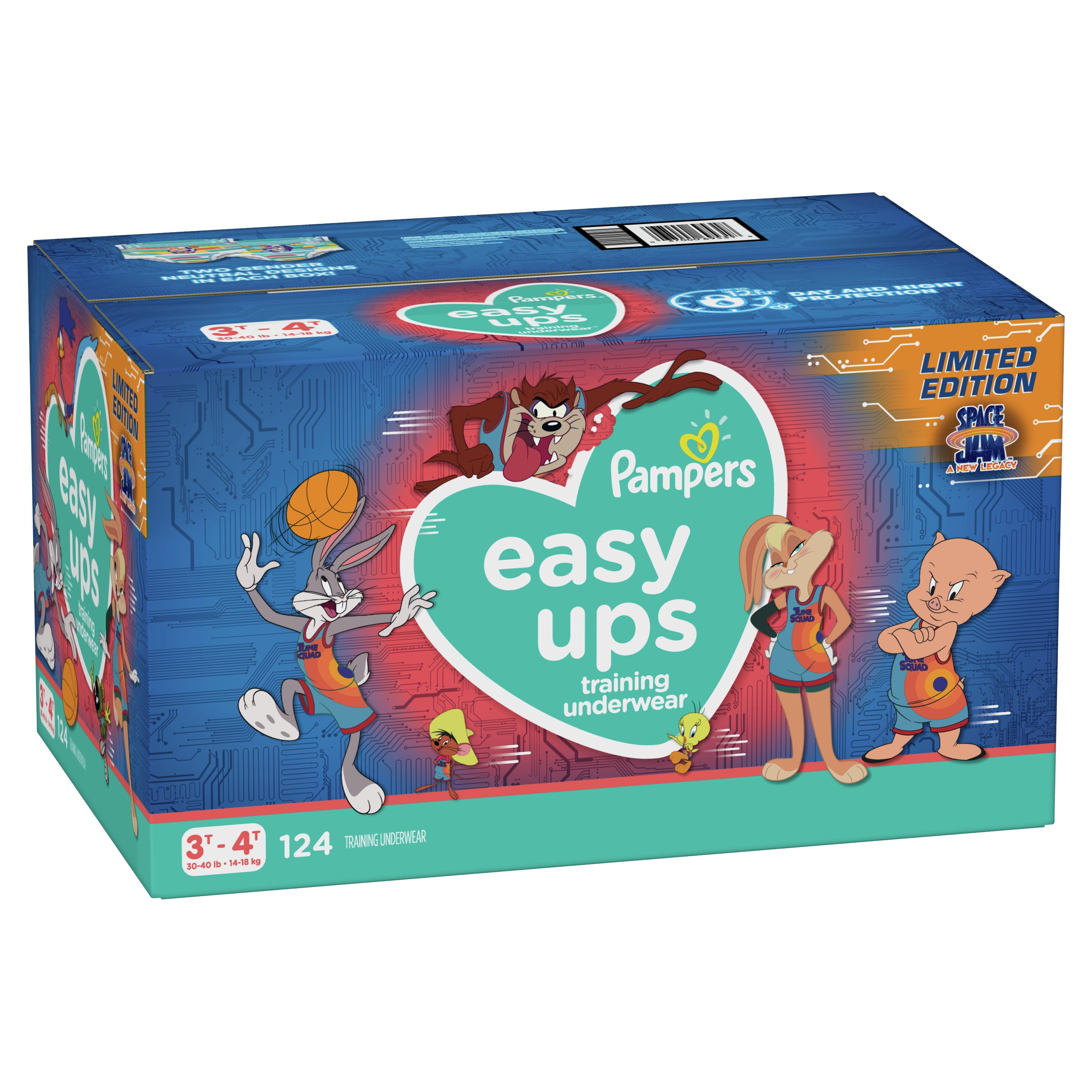 Pampers Easy Ups Training Pants Girls and Boys, 3T-4T (Tamanho 5), 124  Count, Packaging & Prints Podem Variar - Fralda Descartável - Magazine Luiza