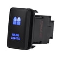 thumbnail image 2 of Barra de luces LED Interruptor basculante ENCENDIDO-APAGADO Luz LED, 12V LED azul Auto encendido/apagado Interruptor basculante para Toyota Hilux Landcruiser VIGO(REAR LIGHTS) Unbranded QC02771-06, 2 of 2