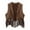 Brown, variant on Hiijoy Toddler Boys Western Cowboy Vest Open Front Fringe Vest Party Dress Up Waistcoat