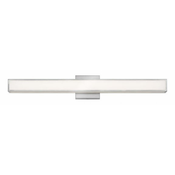 44W Led Large Bathroom Vanity in Modern Style 30 inches Wide By 4.75 inches High-Brushed Nickel Finish Bailey Street Home 81-Bel-2760558