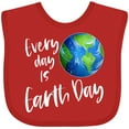 thumbnail image 3 of Inktastic Every Day is Earth Day Boys or Girls Baby Bib, 3 of 4