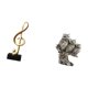 thumbnail image 5 of Figura decorativa de escritorio con forma de nota musical, estatua de búho en miniatura, hecha de resina, ideal para decorar el hogar, la oficina, el, 5 of 8