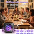 thumbnail image 4 of Reproductor de CD portátil Gueray Bluetooth 5.0 con doble altavoz, 4 of 9
