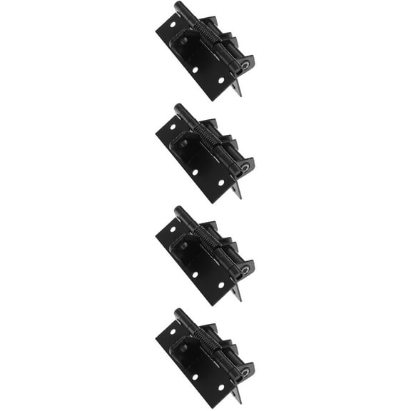 Set of 4 Gate Latch Automatic Closing Hinge High Bearing Capacity