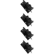Set of 4 Gate Latch Automatic Closing Hinge High Bearing Capacity