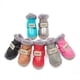 thumbnail image 2 of 4 Pcs/set Winter Pet Dog Shoes For Small Dogs Cats Super Warm Leather Dog Snow Boots Waterproof Chihuahua Pug Shoes Pet Supplies ShopWise Round, 2 of 13