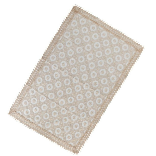 Mantel De Encaje - Para En Bodas, Restaurantes, Banquetes O Fiestas - Tallas De Cubiertas De Para La Decoración para hogar Dorado 150x100cm