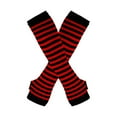 thumbnail image 4 of Maytalsory Stay Cozy And Chic Thick Thighs Long Stockings Made With Polyester Easy To Match Red and black 5Set, 4 of 6