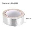 thumbnail image 2 of Uxcell Fiberglass Aluminum Foil Tape High Temperature Tape 40mmx20m/65ft, 2 of 5