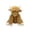 Brown, variant on Cute Highland Cow Plush Toy with Sound, Posable 10" Realistic & Cute Stuffed Animal, Soft Jointed Scottish Cattle Doll for Birthday Christmas Festival Gifts